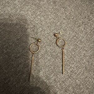 Elegant Gold Drop Earrings